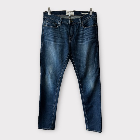 FRAME • Le Garçon West Drive Straight Leg Boyfriend Jeans - Picture 3 of 9